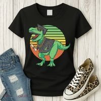 Graduation T Rex Cute Gift Women's T-Shirt thumb 3