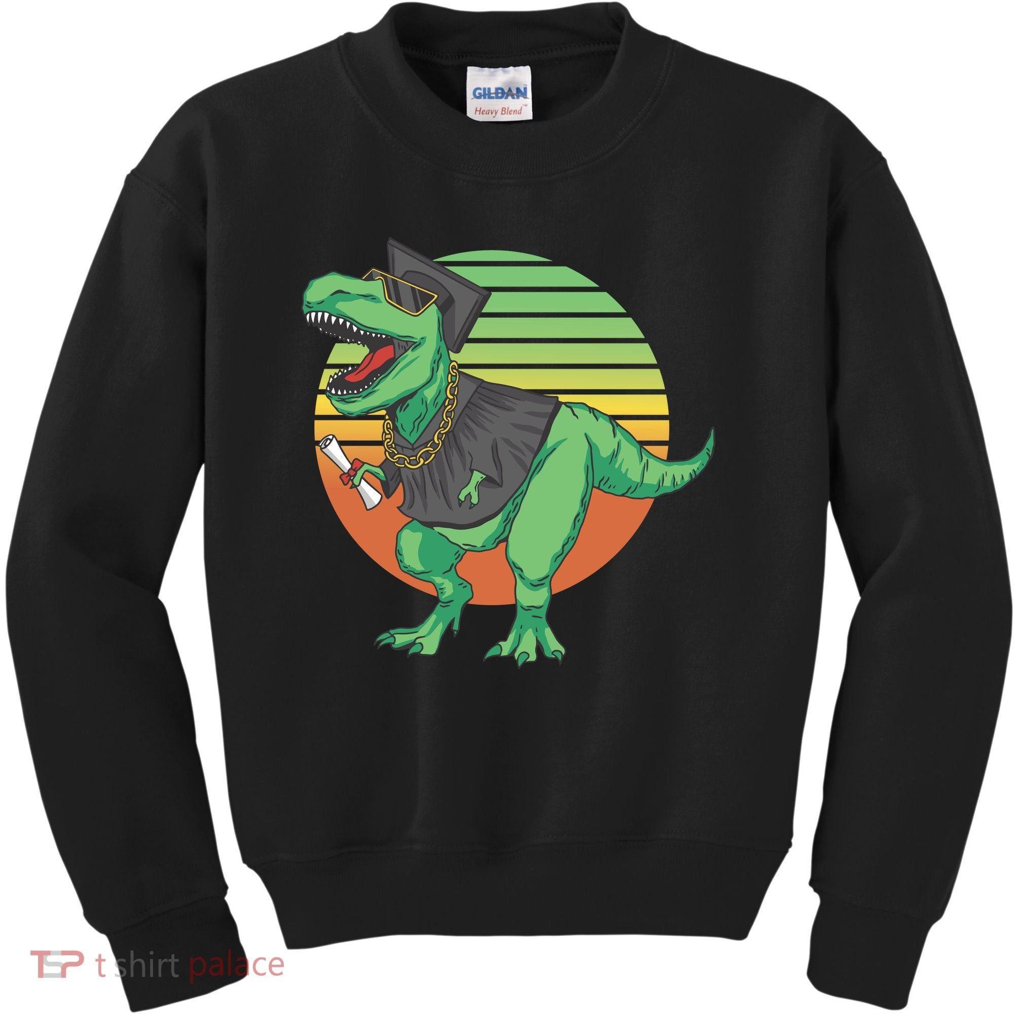 Graduation T Rex Cute Gift Kids Sweatshirt