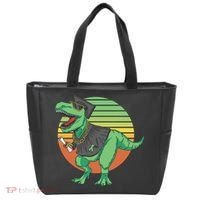 Graduation T Rex Cute Gift Tote Bag thumb 0