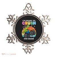 Gamer T Rex On Monster Truck Im Ready To Crush 2nd Grade Boy Ornament thumb 0