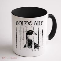 Got Too Silly Goose Meme Funny Jailbird Prison Coffee Mug thumb 1