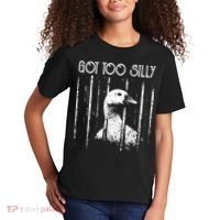 Got Too Silly Goose Meme Funny Jailbird Prison Kids T-Shirt thumb 2