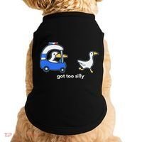 Got Too Silly Goose Police Doggie Tank thumb 0