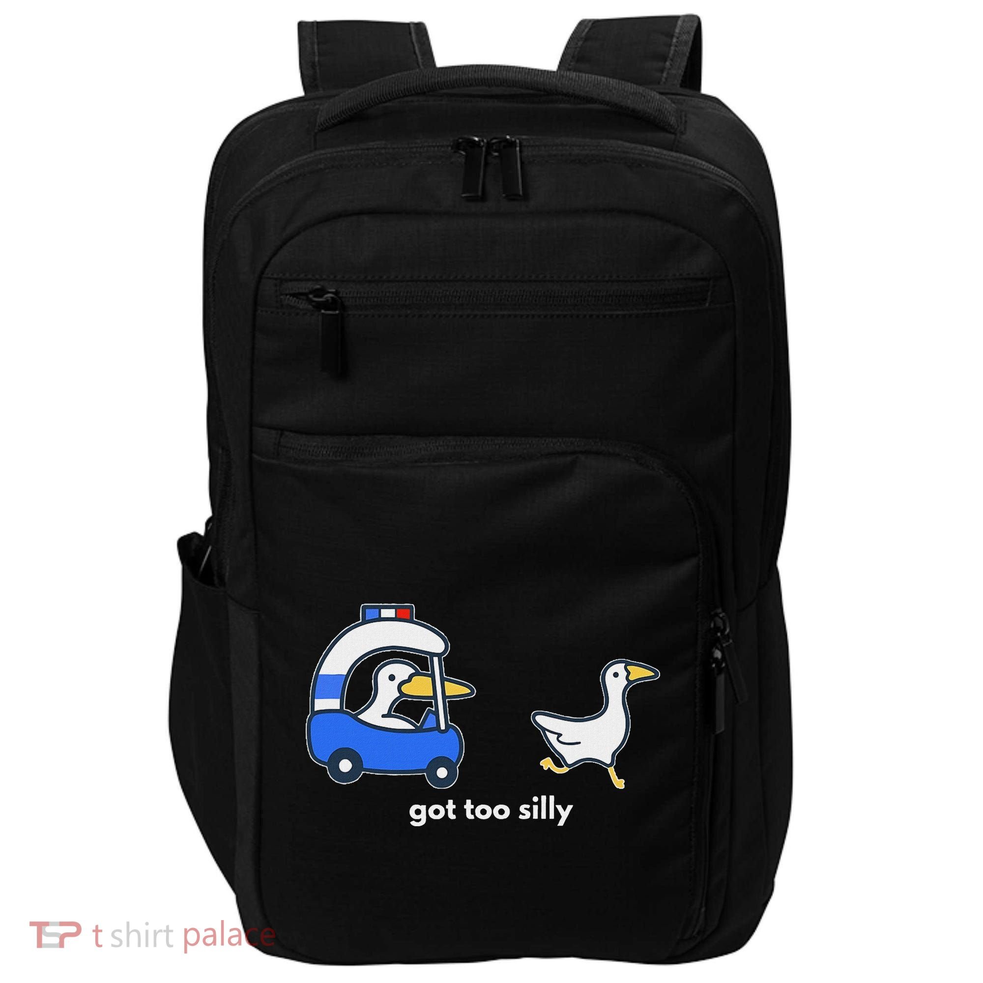 Got Too Silly Goose Police Impact Tech Backpack