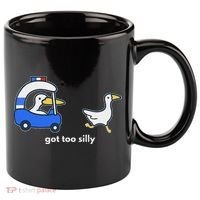 Got Too Silly Goose Police 11oz C Handle Ceramic Mug thumb 0