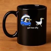 Got Too Silly Goose Police 11oz C Handle Ceramic Mug thumb 4