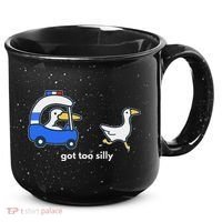 Got Too Silly Goose Police 15oz Campfire Ceramic Mug thumb 0