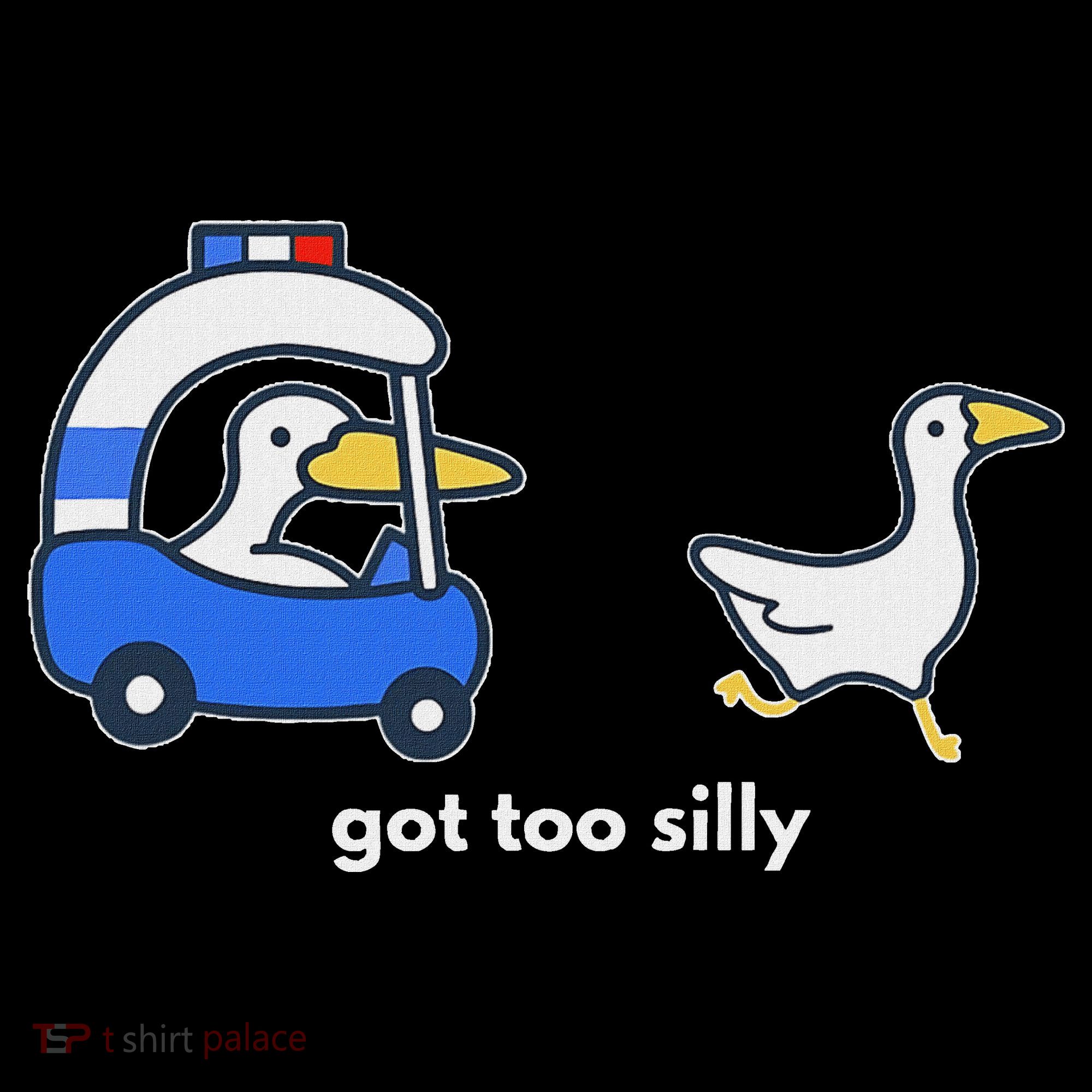 Got Too Silly Goose Police Women's Hoodie