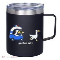 Got Too Silly Goose Police 12oz Stainless Steel Coffee Mug thumb 0