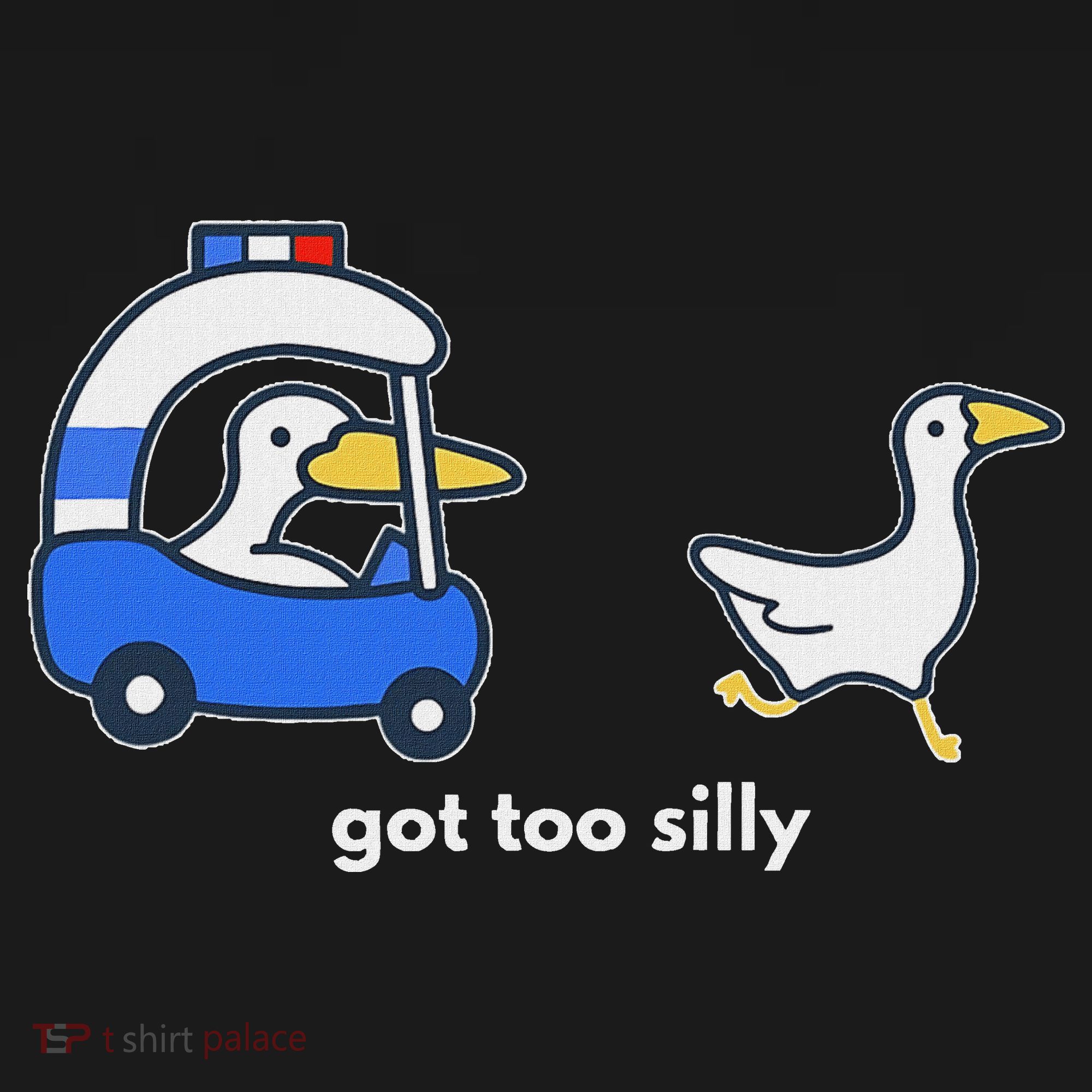 Got Too Silly Goose Police Ornament