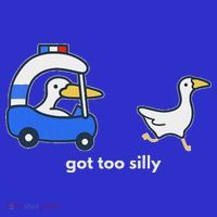Got Too Silly Goose Police Mousepad thumb 1