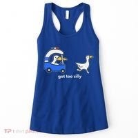 Got Too Silly Goose Police Women's Tank Top thumb 0