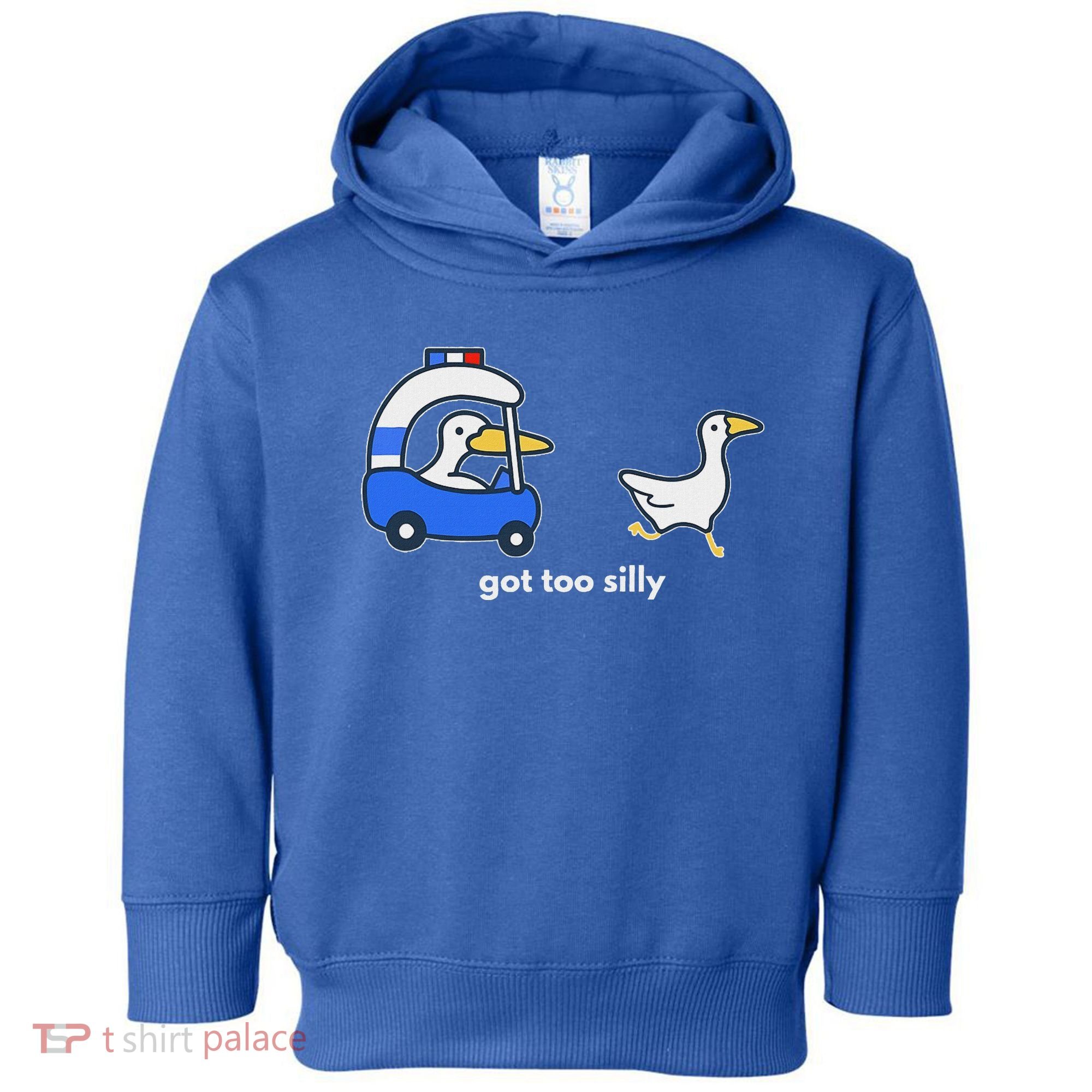 Got Too Silly Goose Police Toddler Hoodie
