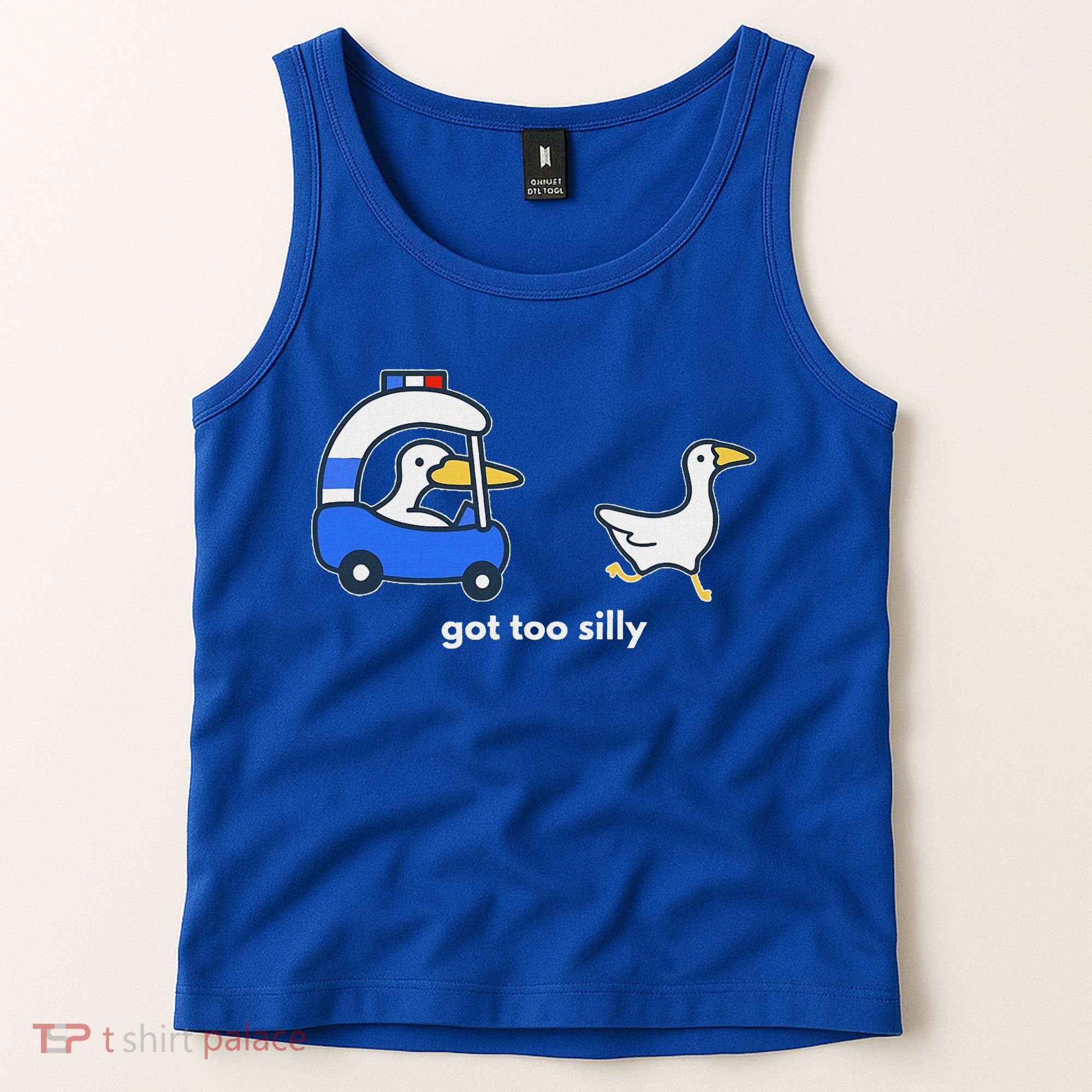 Got Too Silly Goose Police Tank Top