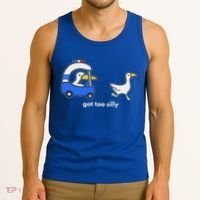 Got Too Silly Goose Police Tank Top thumb 3
