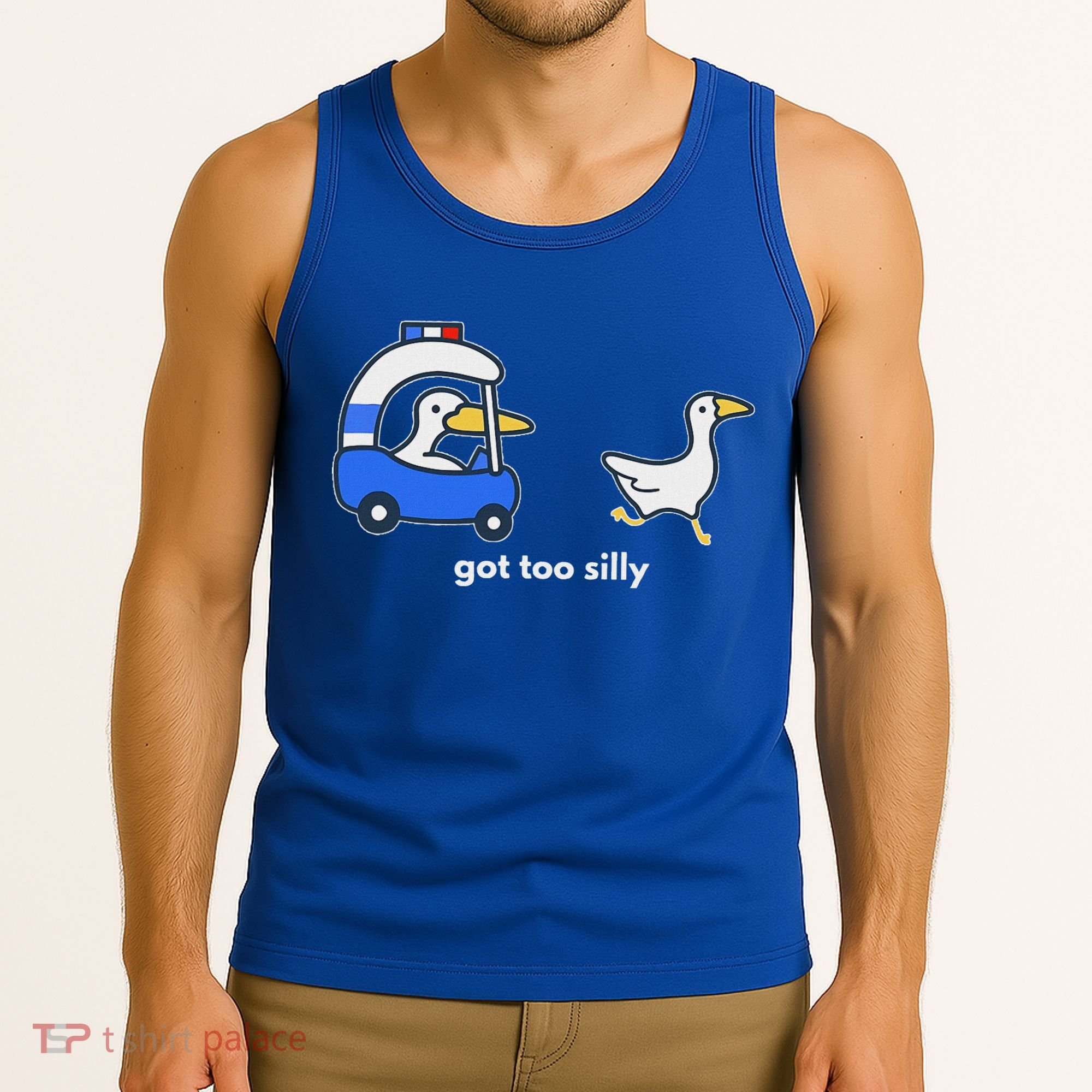Got Too Silly Goose Police Tank Top
