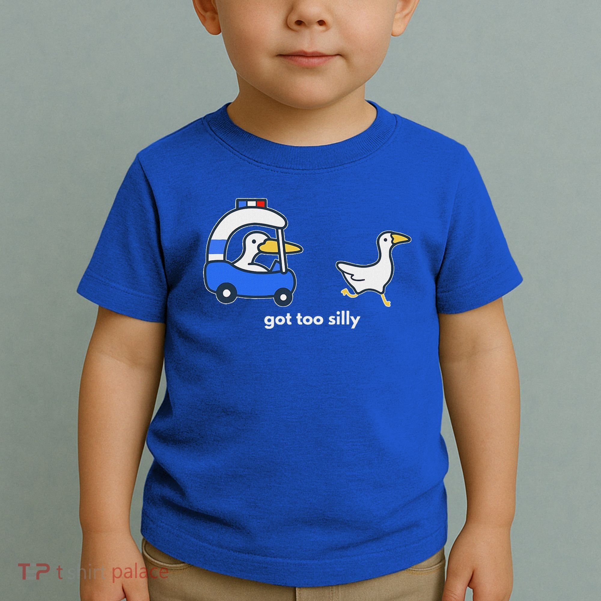 Got Too Silly Goose Police Toddler T-Shirt