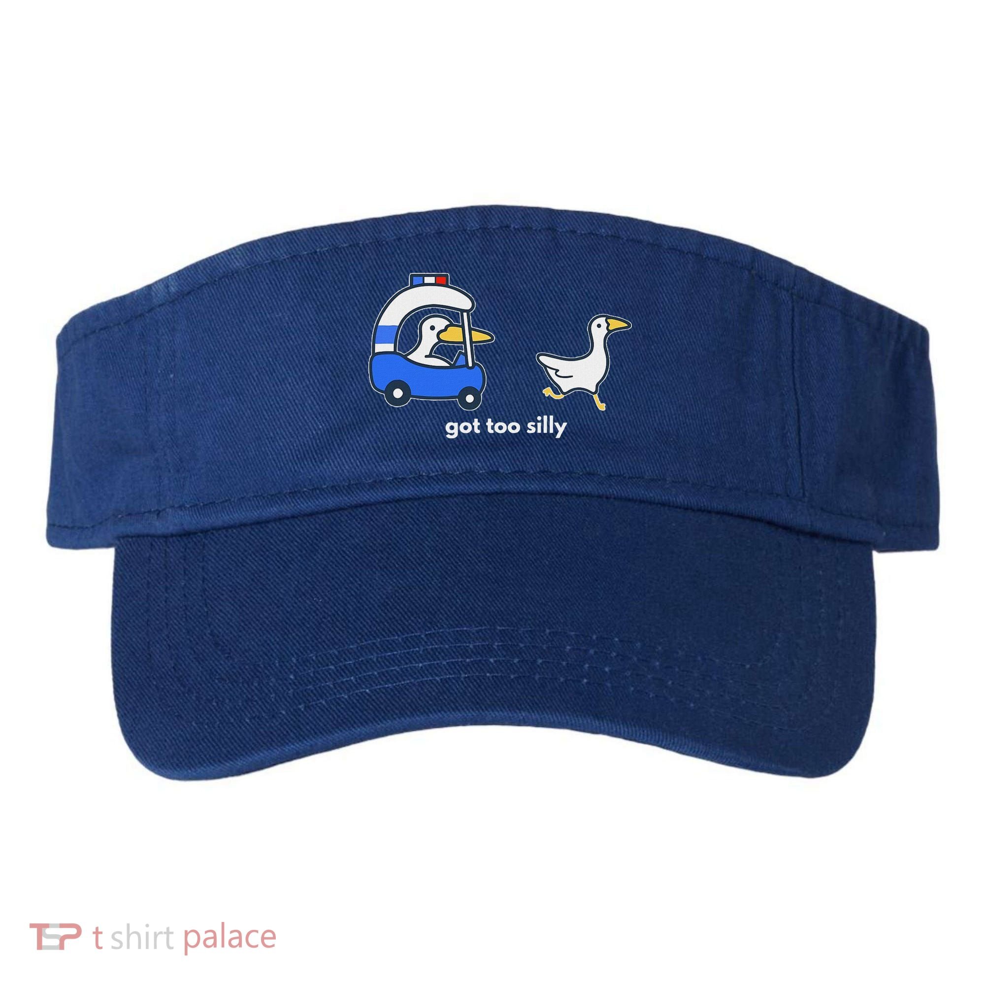 Got Too Silly Goose Police Visor