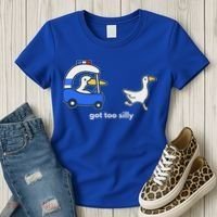 Got Too Silly Goose Police Women's T-Shirt thumb 3