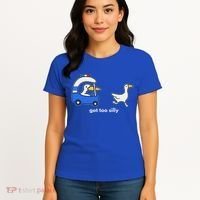Got Too Silly Goose Police Women's T-Shirt thumb 4