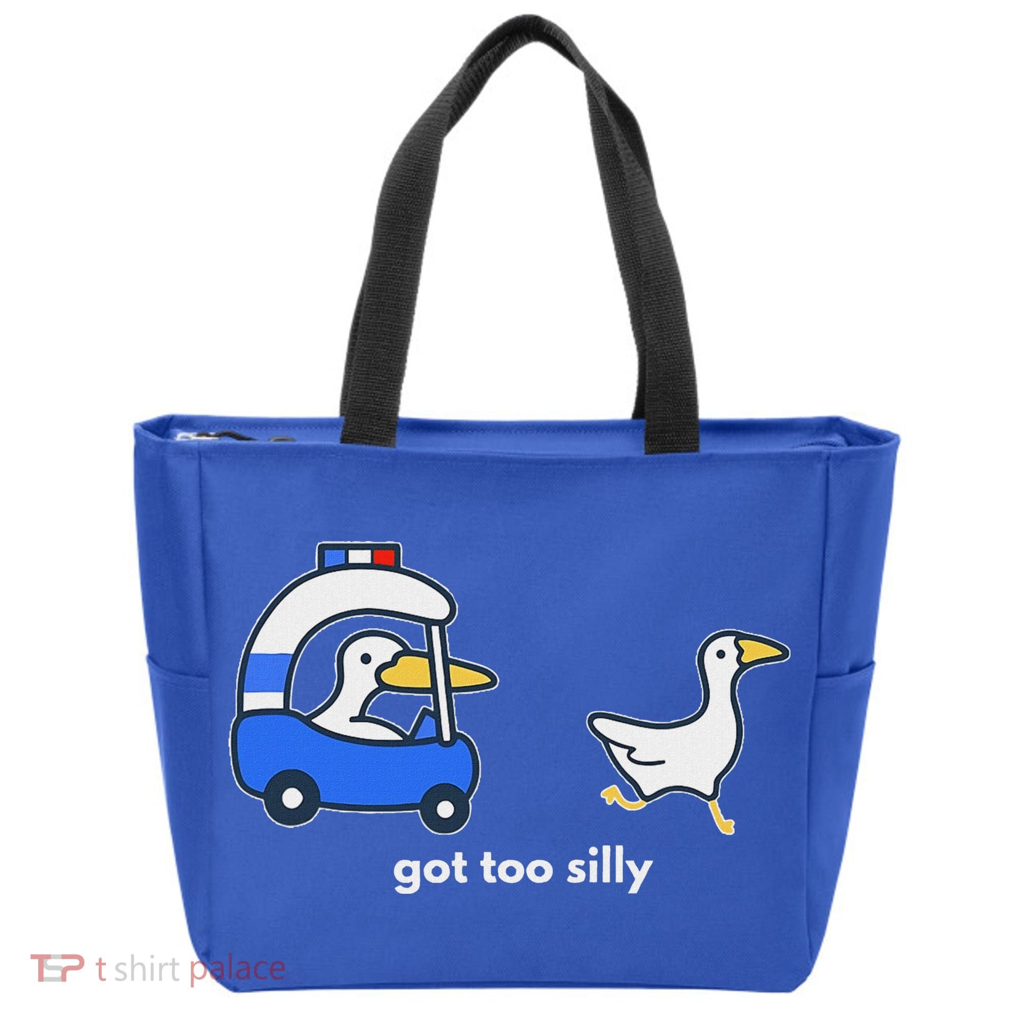 Got Too Silly Goose Police Tote Bag