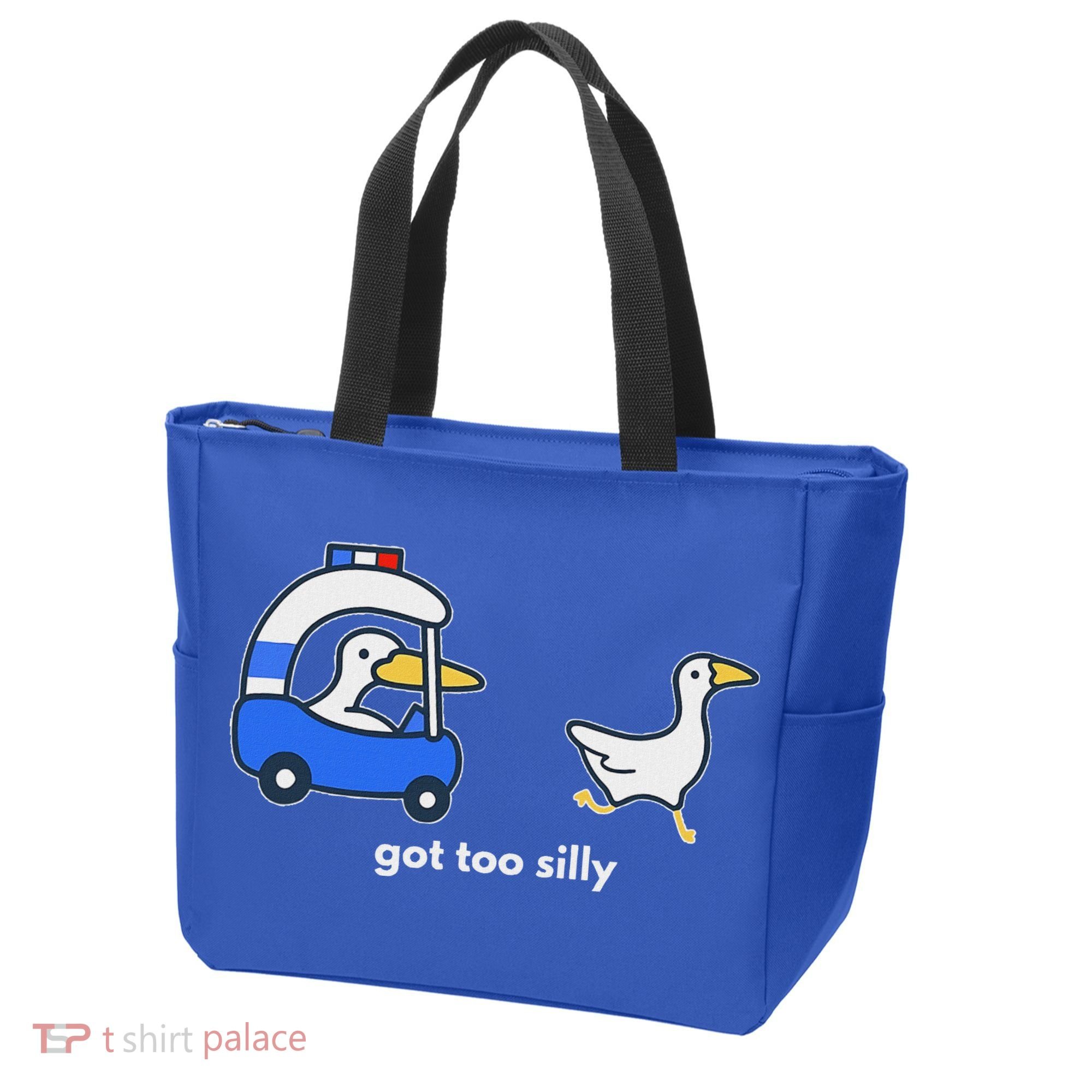Got Too Silly Goose Police Tote Bag