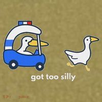 Got Too Silly Goose Police Garment-Dyed Women's Muscle Tee thumb 6