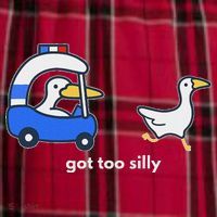 Got Too Silly Goose Police Women's Flannel Plaid Pajama Pants thumb 2