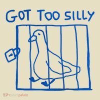 Got Too Silly Funny Duck, Silly Goose Funny, meme Comfort Colors Boxy T-Shirt thumb 3
