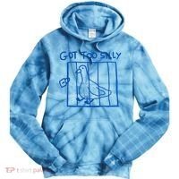 Got Too Silly Funny Duck, Silly Goose Funny, meme Tie Dye Hoodie thumb 0