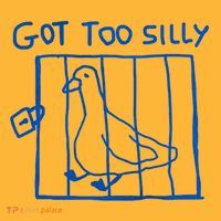 Got Too Silly Funny Duck, Silly Goose Funny, meme Pom Pom 12in Knit Beanie thumb 2
