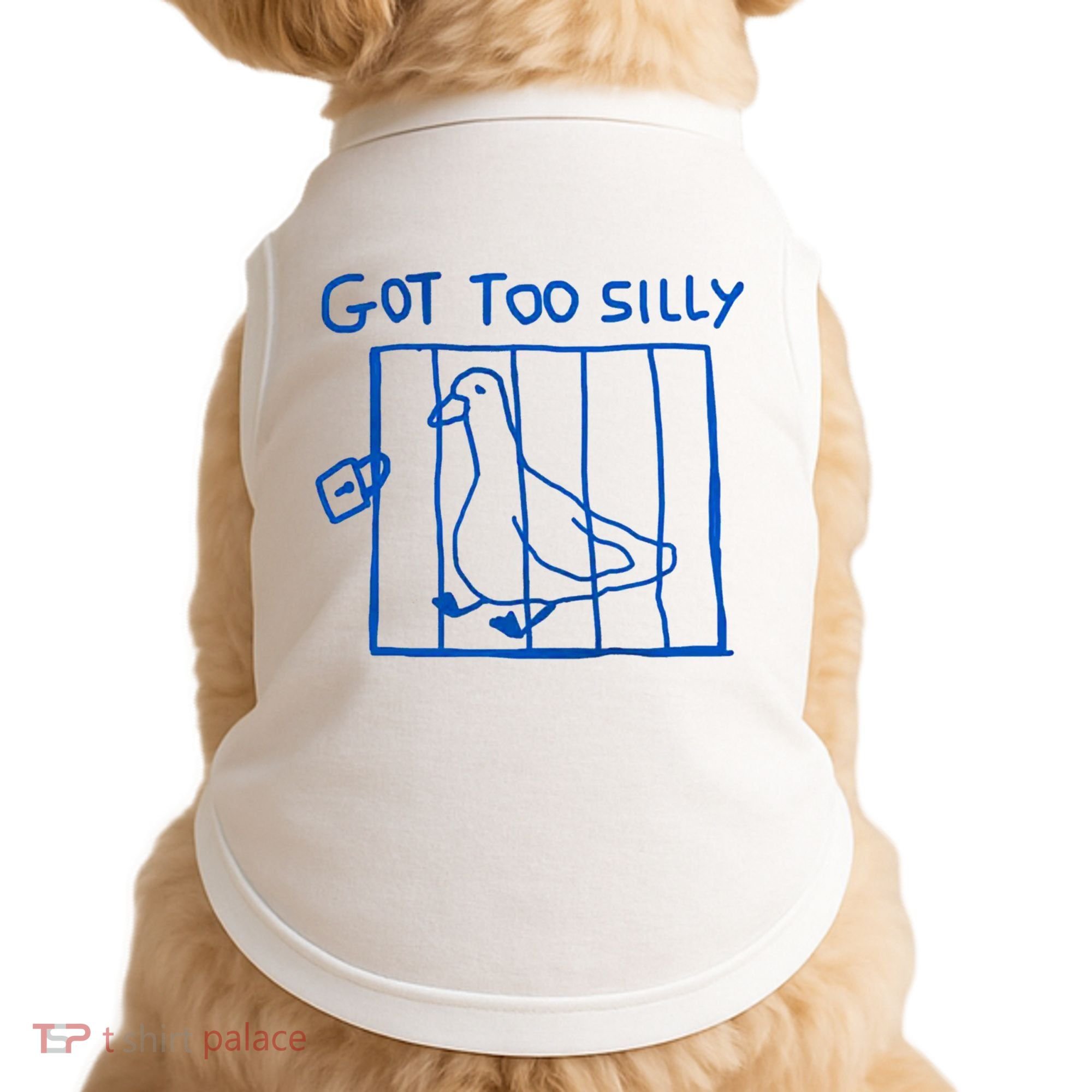 Got Too Silly Funny Duck, Silly Goose Funny, meme Doggie Tank