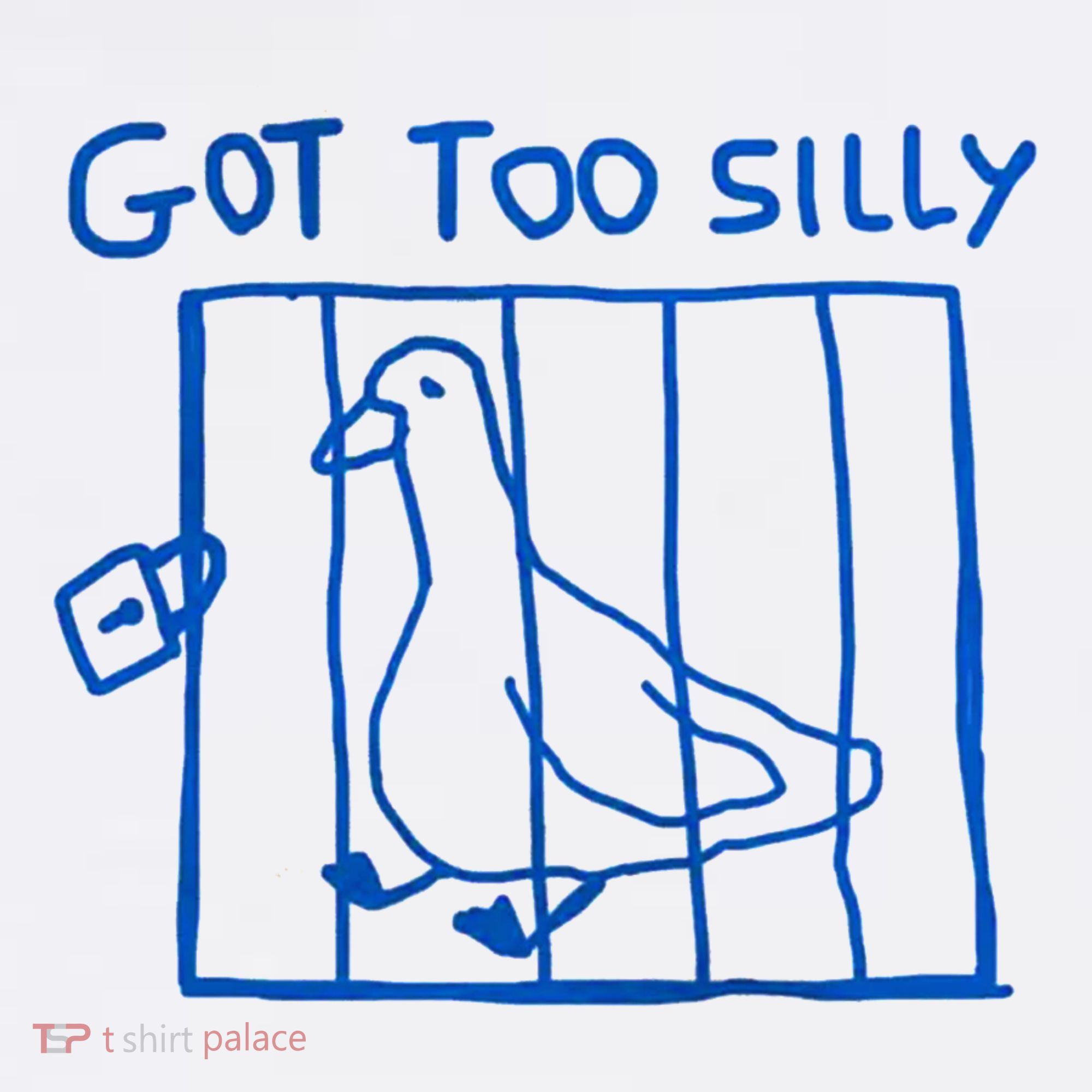 Got Too Silly Funny Duck, Silly Goose Funny, meme Mousepad