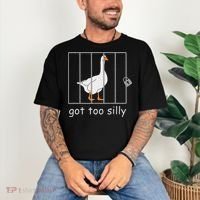 Got Too Silly  Silly Goose Comfort Colors T-Shirt thumb 3