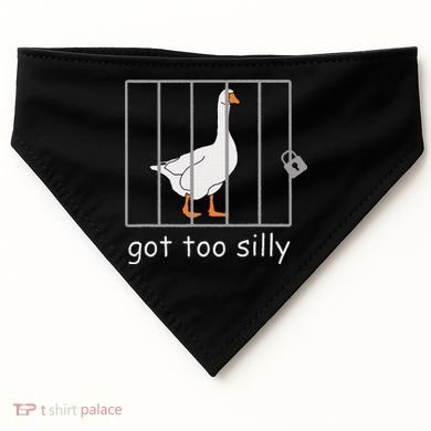 Got Too Silly  Silly Goose USA-Made Doggie Bandana