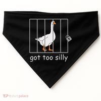 Got Too Silly  Silly Goose USA-Made Doggie Bandana thumb 0