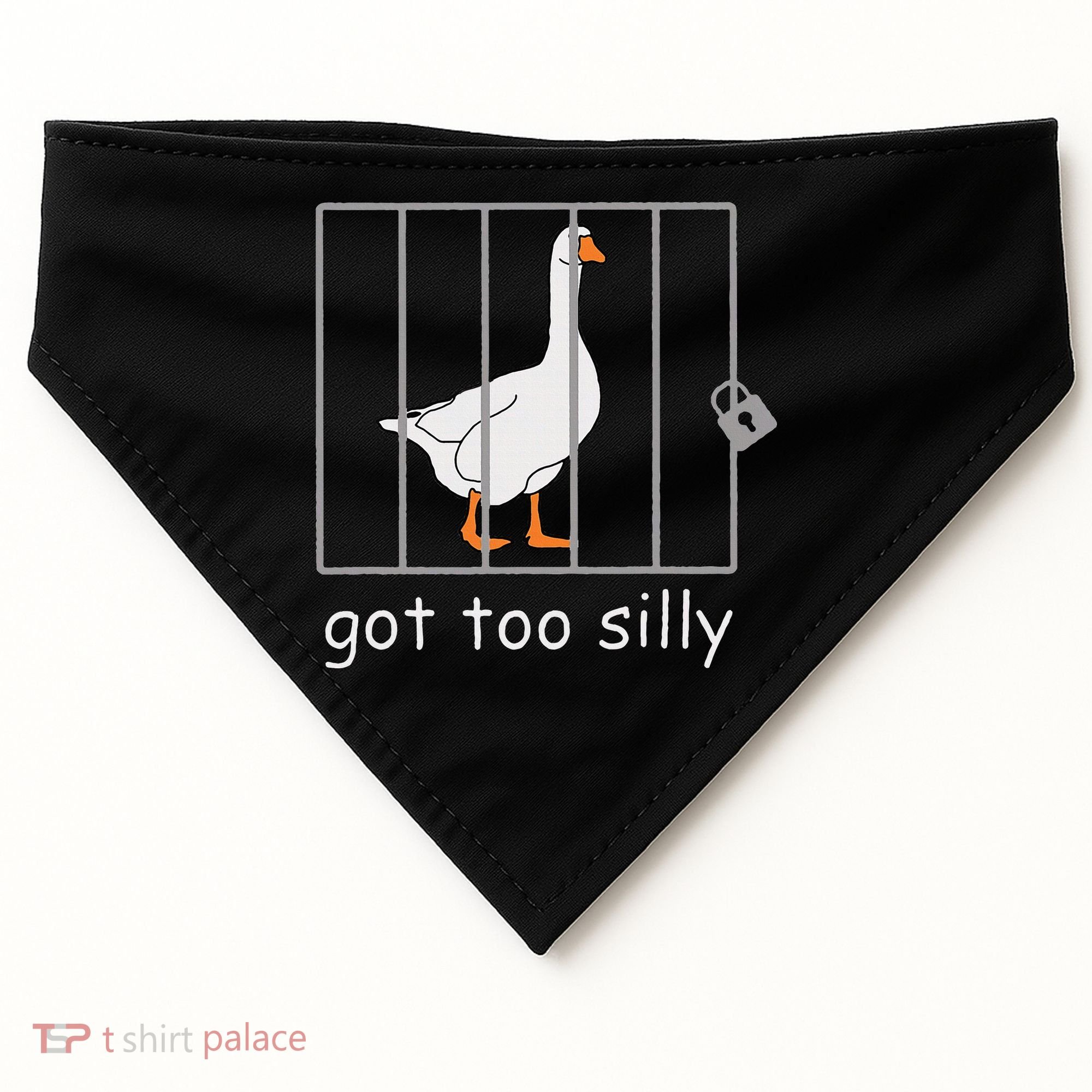 Got Too Silly  Silly Goose USA-Made Doggie Bandana