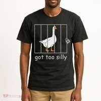 Got Too Silly  Silly Goose Tall T-Shirt thumb 2