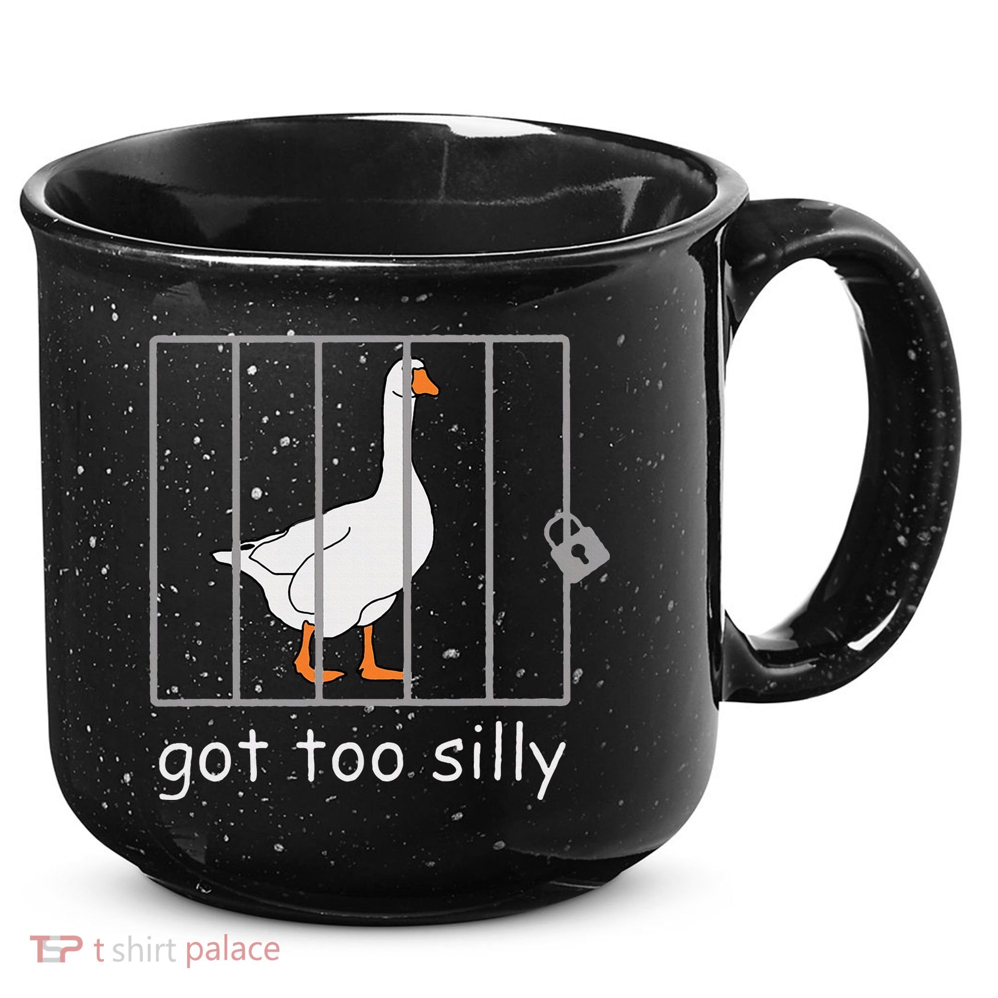 Got Too Silly  Silly Goose 15oz Campfire Ceramic Mug