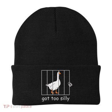 Got Too Silly  Silly Goose Beanie