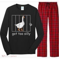 Got Too Silly  Silly Goose Long Sleeve Pajama Set thumb 0