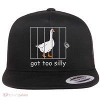 Got Too Silly  Silly Goose Flat Bill Trucker Hat thumb 0