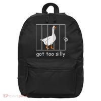 Got Too Silly  Silly Goose 16 in Basic Backpack thumb 0