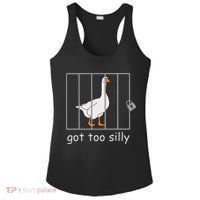 Got Too Silly  Silly Goose Ladies PosiCharge Competitor Racerback Tank thumb 0