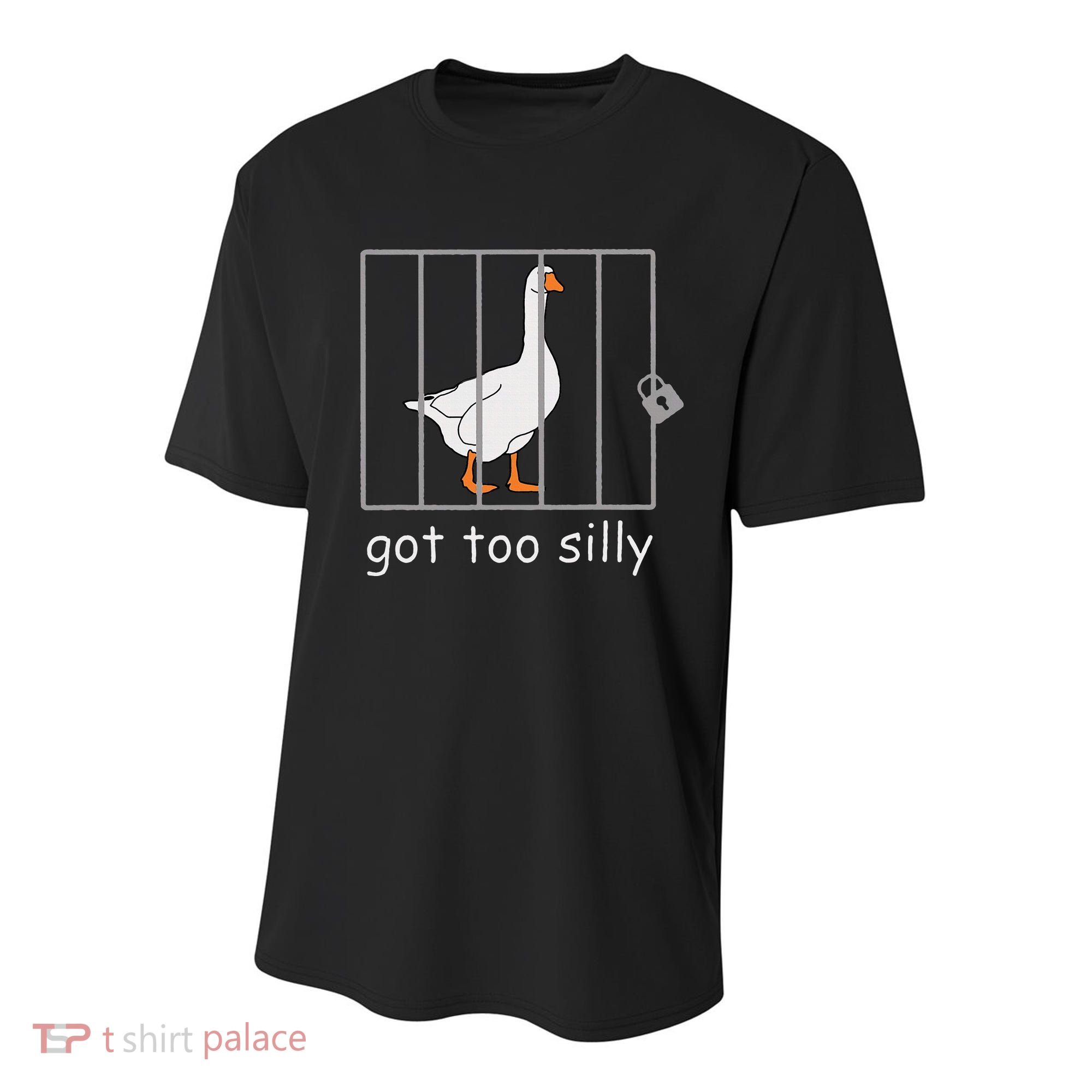 Got Too Silly  Silly Goose Youth Performance Sprint T-Shirt