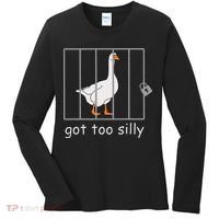 Got Too Silly  Silly Goose Women's Long Sleeve Shirt thumb 0