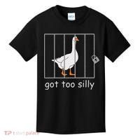 Got Too Silly  Silly Goose Kids T-Shirt thumb 0