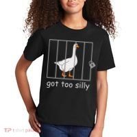 Got Too Silly  Silly Goose Kids T-Shirt thumb 2