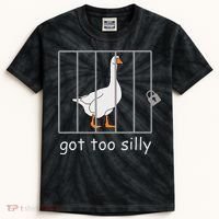 Got Too Silly  Silly Goose Kids Tie-Dye T-Shirt thumb 0