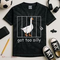 Got Too Silly  Silly Goose Kids Tie-Dye T-Shirt thumb 2